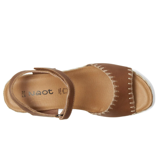 Women's Naot Blanes - Latte Brown Leather