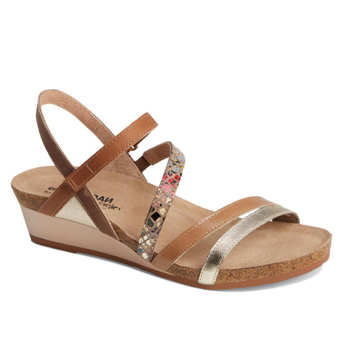 Women's Naot Hero - Radiant Gold/Arizona Tan/Golden Floral/Latte