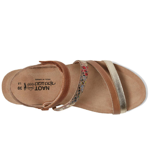 Women's Naot Hero - Radiant Gold/Arizona Tan/Golden Floral/Latte