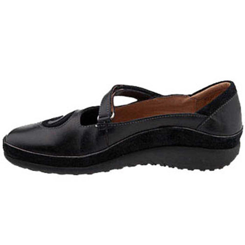 Women's Naot Matai - Black/Suede