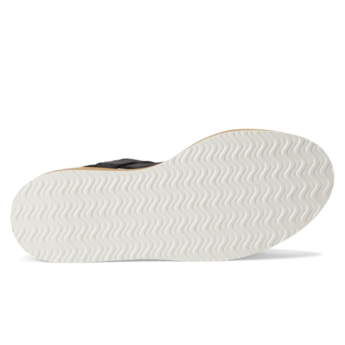 Women’s Naot Meringue – Soft Black Leather/Camel Sole