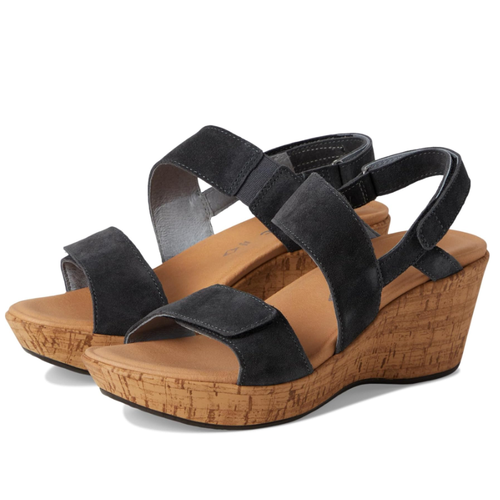Women's Naot Sunrise - Charcoal Soft Suede