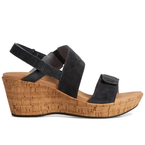 Women's Naot Sunrise - Charcoal Soft Suede