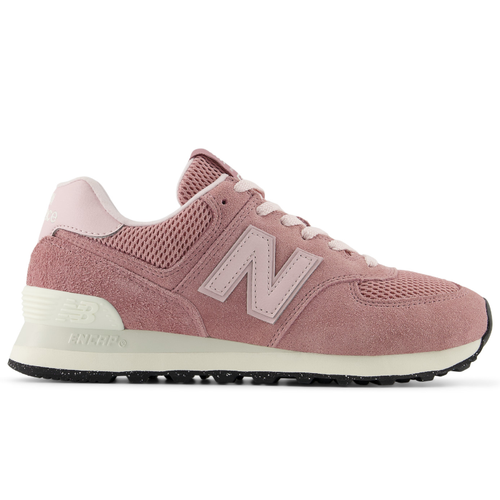 Women's New Balance 574 - Alpha Pink/NB 102 White