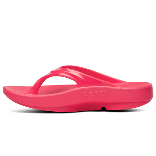 Women's OOFOS OOlala Thong - Neon Berry