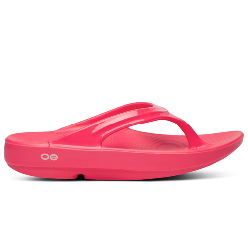 Women's OOFOS OOlala Thong - Neon Berry