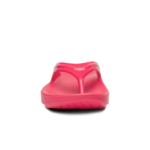 Women's OOFOS OOlala Thong - Neon Berry
