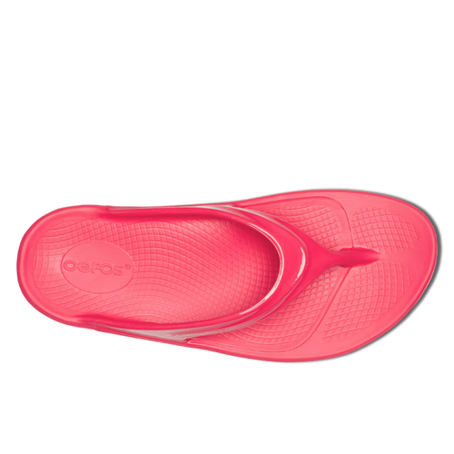 Women's OOFOS OOlala Thong - Neon Berry