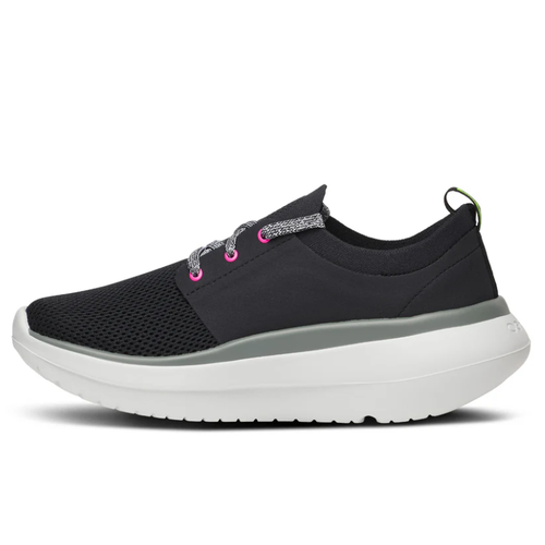 Women's OOFOS OOmy Stride - White/Black