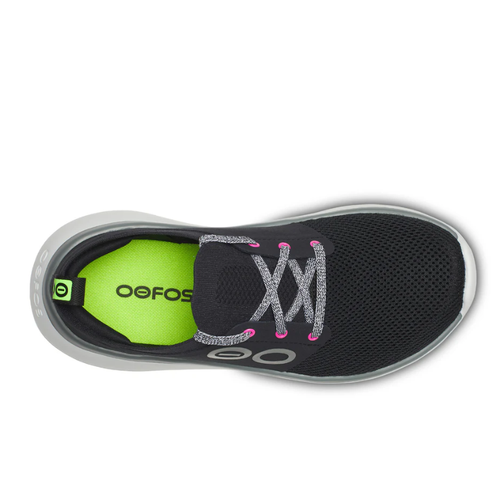 Women's OOFOS OOmy Stride - White/Black