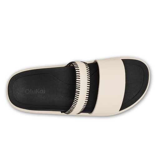 Women's OluKai Pae - White Sand/Lava Rock