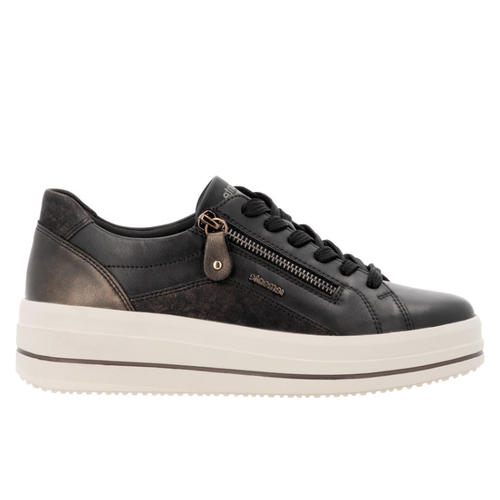 Women's Remonte Julika 01 - Schwarz/Schwarz Antique