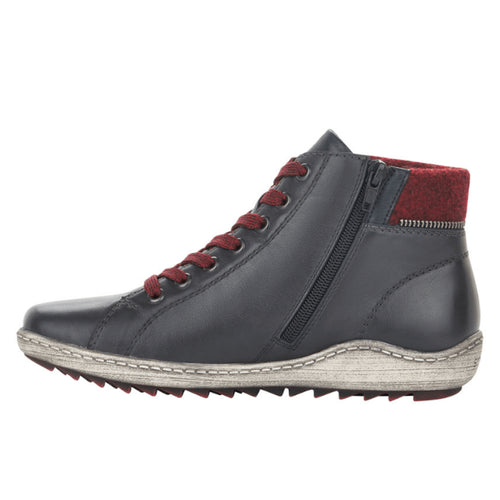Women's Remonte Liv 73 - Lake/Bordeaux/Pazifik