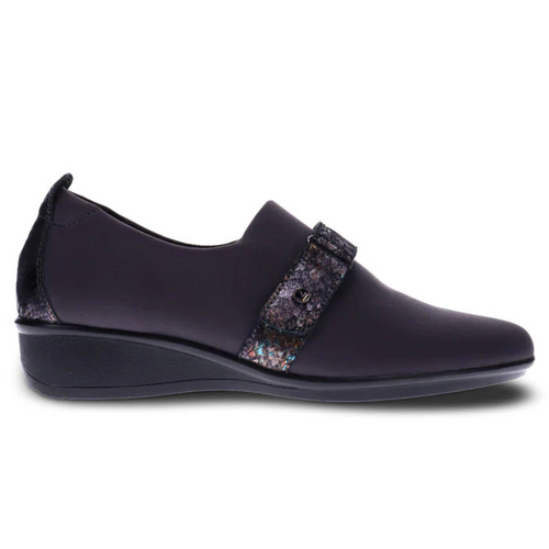 Women's Revere Genoa - Graphite/Black Metallic Python