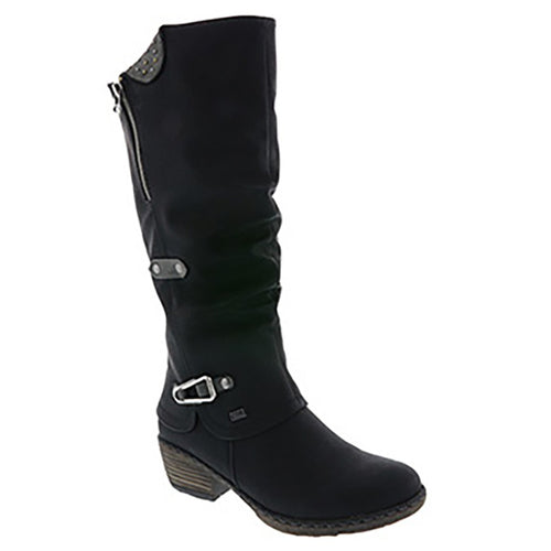 Women's Rieker Bernadette 52 - Schwarz/Smoke