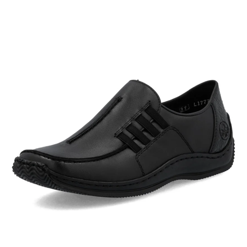 Women's Rieker Celia 77 - Schwarz/Granit