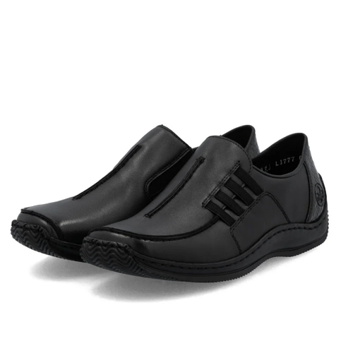 Women's Rieker Celia 77 - Schwarz/Granit
