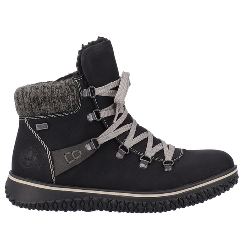 Women's Rieker Cordula 38 - Schwarz/Antharazit