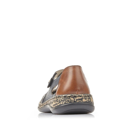 Women's Rieker Daisy H4 - Pazifik/Mogano