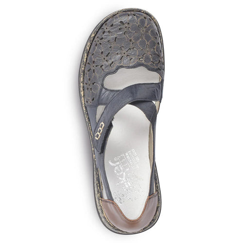 Women's Rieker Daisy H4 - Pazifik/Mogano