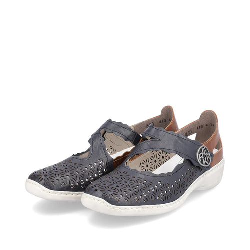 Women's Rieker Doris G4 - Pazifik/Mogano