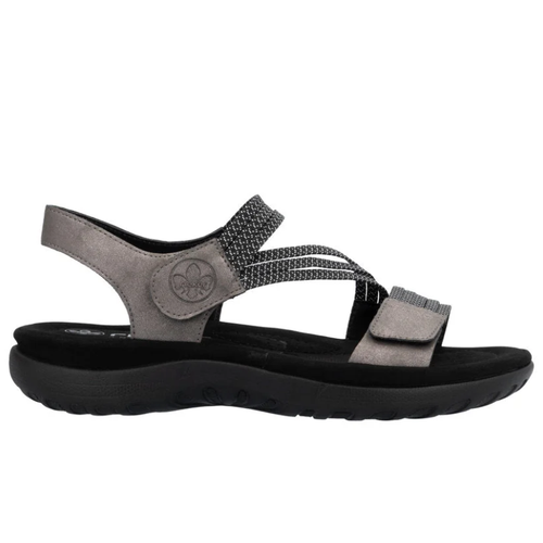 Women's Rieker Franja 70 - Mineral/Schwarz-Weiss