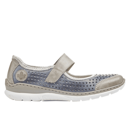 Women's Rieker Nikita B5 - Steel/Ozean/Silver Flower