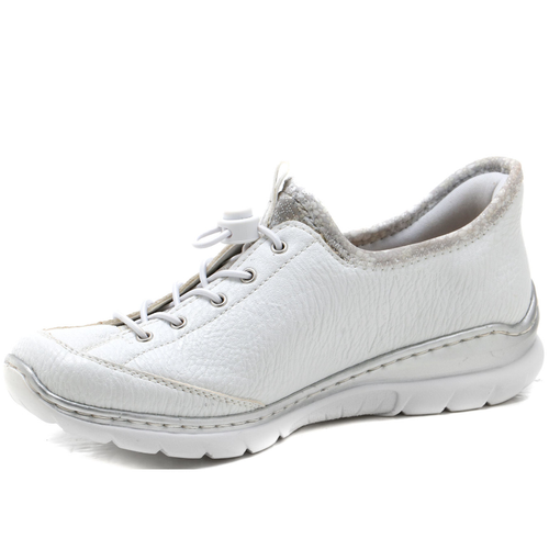 Women's Rieker Nikita F1 - Weiss/Silverflower/Argento