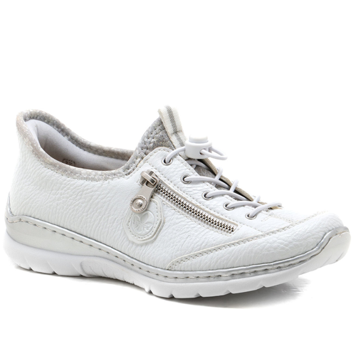 Women's Rieker Nikita F1 - Weiss/Silverflower/Argento