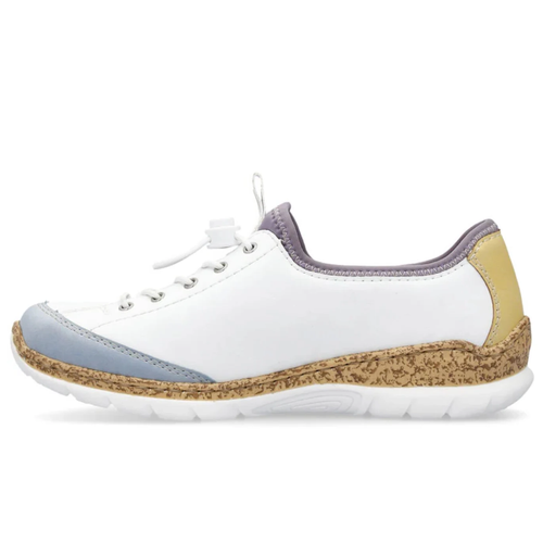 Women's Rieker Nikita K6 - Aqua/Weiss/Sun/Viola