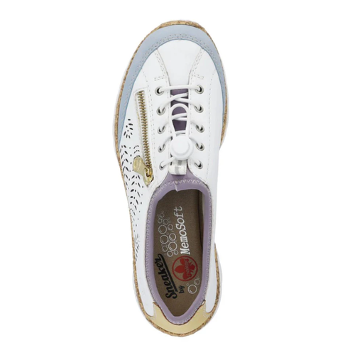 Women's Rieker Nikita K6 - Aqua/Weiss/Sun/Viola