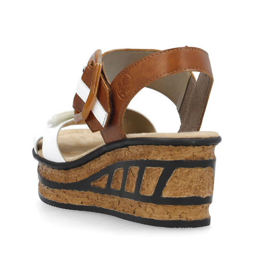 Women's Rieker Rose 76 - Weiss/Sherry
