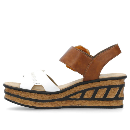 Women's Rieker Rose 76 - Weiss/Sherry