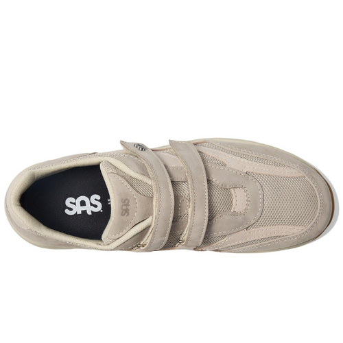 Women's SAS Tour Mesh Velcro - Taupe/Pink