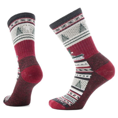 Women's Smartwool Everyday Cozy Say It Ain't Snow Crew Socks - Charcoal