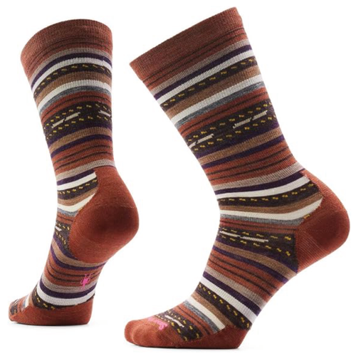 Women's Smartwool Everyday Margarita Crew Socks โ Picante
