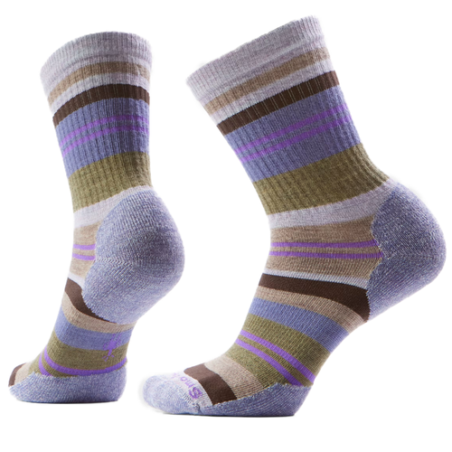 Women's Smartwool Everyday Saturnsphere Crew Socks - Purple Eclipse