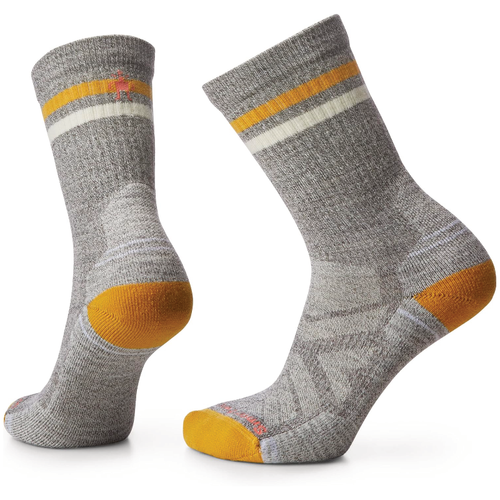 Women's Smartwool Hike Light Cushion Tube Socks - Taupe-Natural