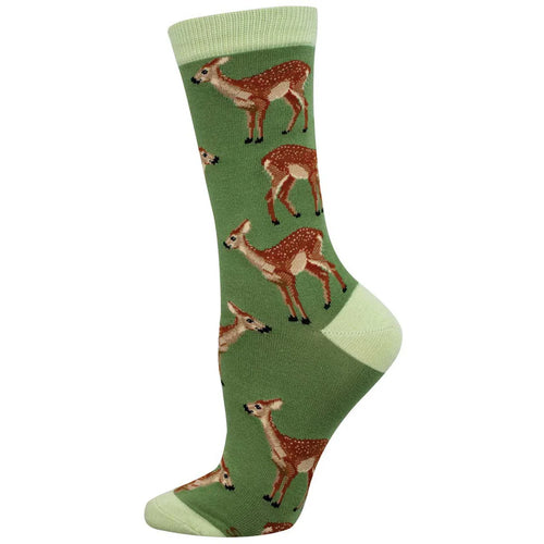 Women's Socksmith Fawning Over You Bamboo Socks - Green