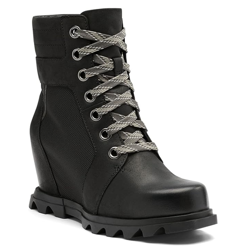 Women’s Sorel Joan Of Arctic Wedge III Lexie Bootie – Black/Jet