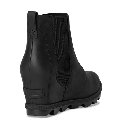 Women's Sorel Joan Rhapsody Chelsea Wedge - Black/Black
