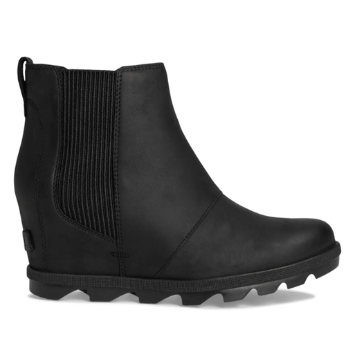 Women's Sorel Joan Rhapsody Chelsea Wedge - Black/Black