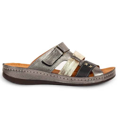 Women's Takahē Nova Slide - Bronze Multi