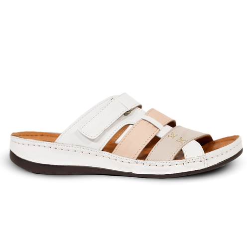 Women's Takahē Nova Slide - White Multi