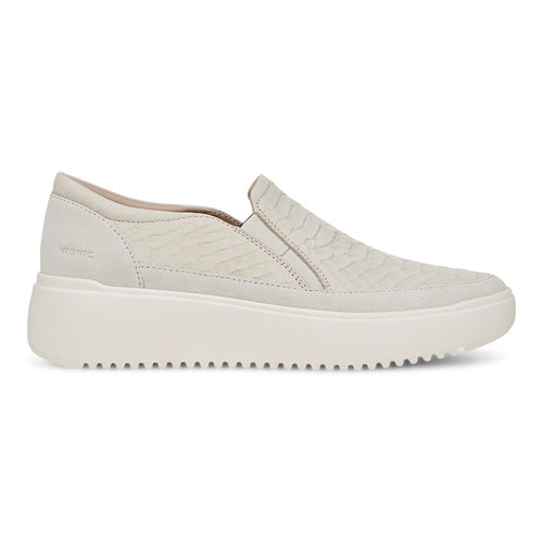 Women's Vionic Kearny Slip-On - Cream Snake Leather