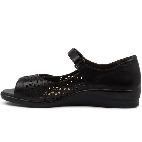 Women's Ziera Daffodil - Black Leather