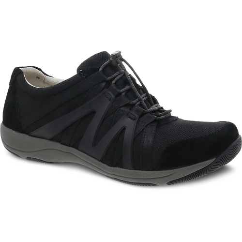 Women's Dansko Henriette - Black/Black Suede