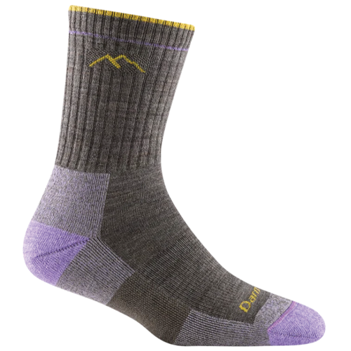 Women's Darn Tough Hiker Micro Midweight Crew Socks - Taupe