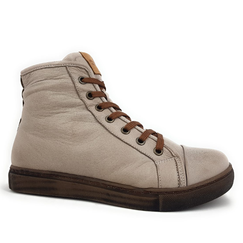 Women's Andrea Conti Fern Boot - Dark Stone/Brandy