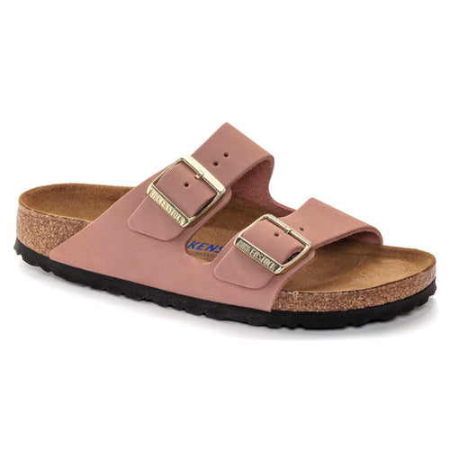 Women's Birkenstock Arizona Soft Footbed – Old Rose Nubuck